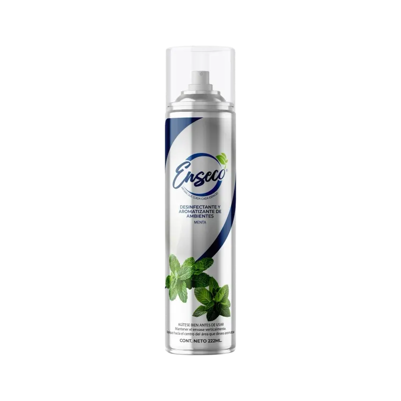 Aerosol Desinfectante y Aromatizante Menta Enseco
